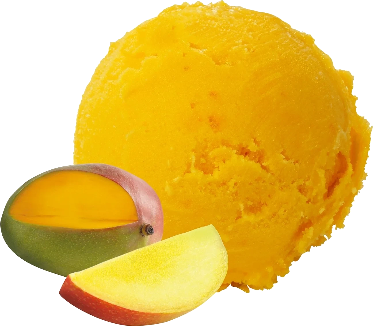 Mango sorbet