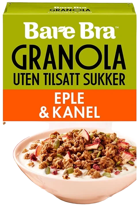 Granola eple og kanel 430g