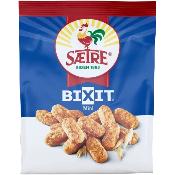 Bixit Mini Dobbel Vanilje 120g Sætre