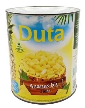 Ananasbitar i juice