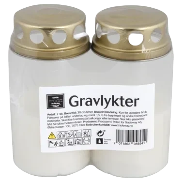 Gravlykt 2stk Moda
