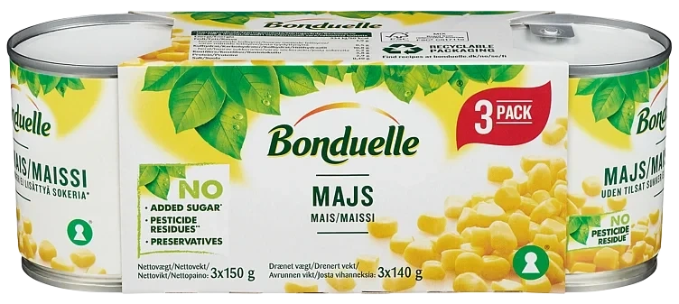 Gourmetmais crispy 3pk