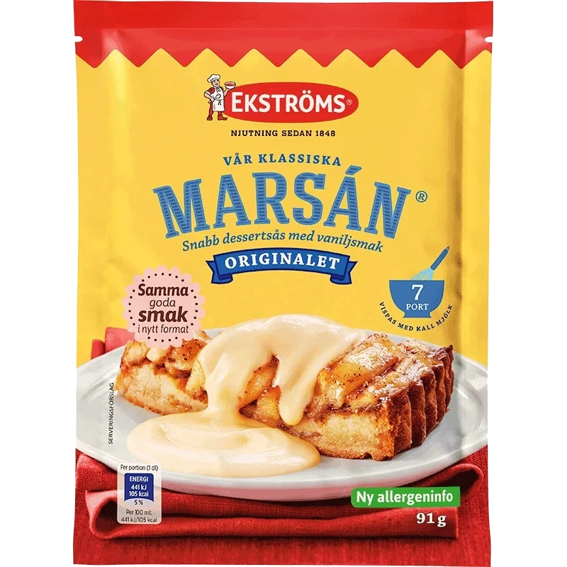Marsán dessertsås