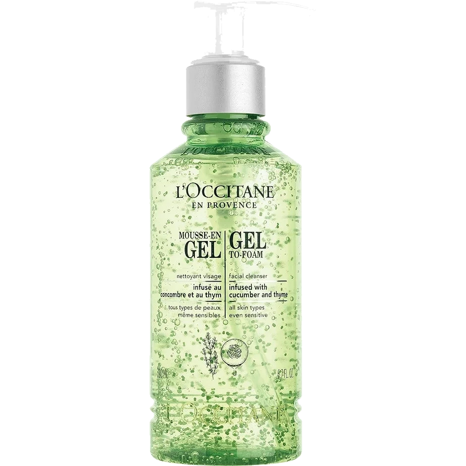 L'Occitane en Provence Cleansing Gel-to-foam