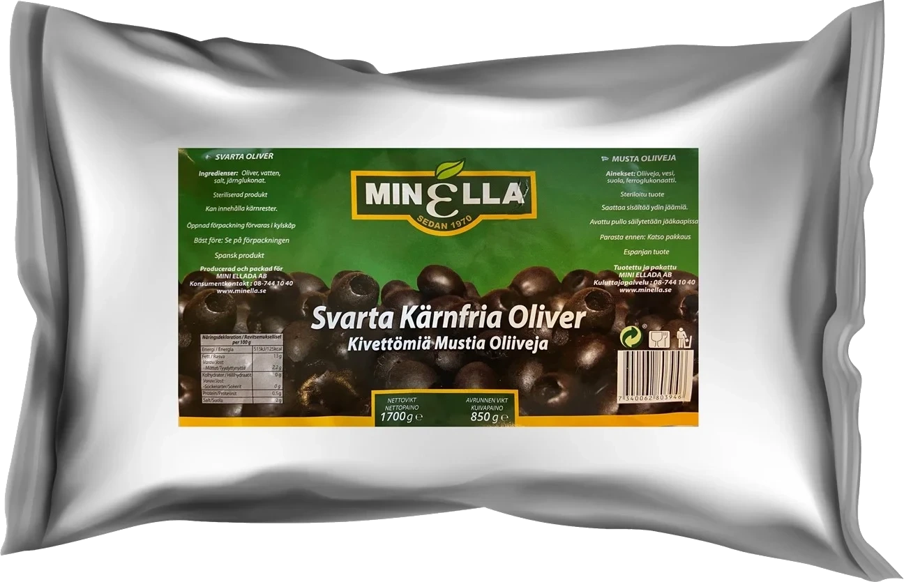 Oliver svarta kärnfria