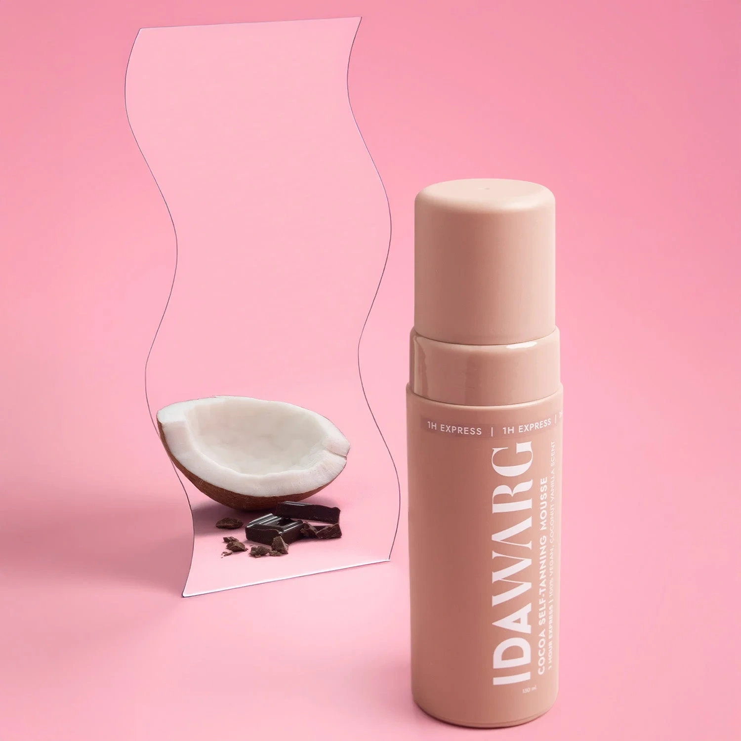 IDA WARG Beauty Cocoa Self-Tanning Mousse 1H Exp