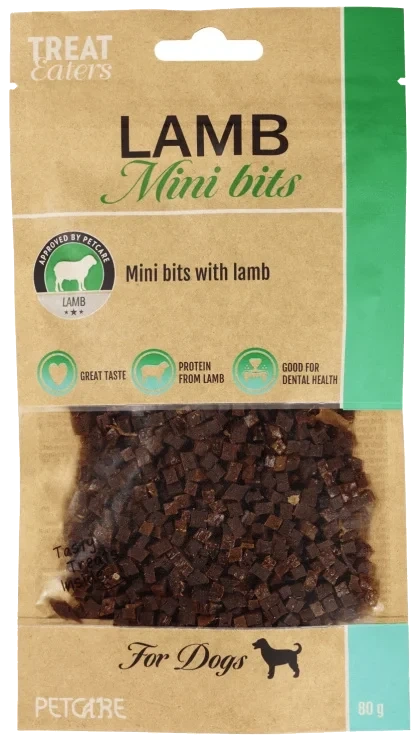 Hundesnacks Lam 80g Treateaters