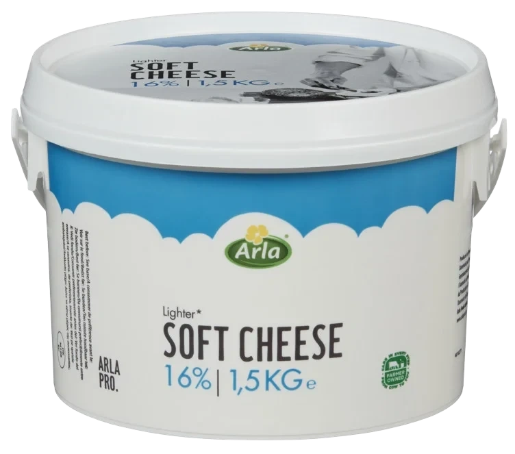 Arla Pro Cream Cheese Natural 16% 1.5kg