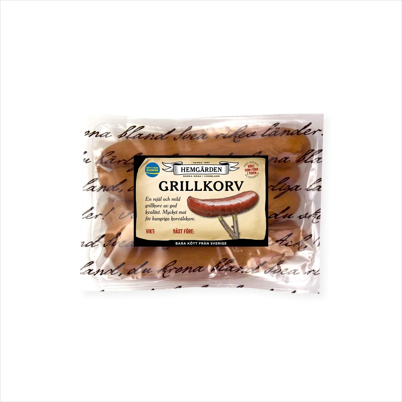 Grillkorv 500g