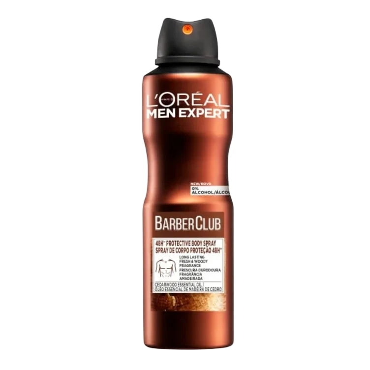 Men Expert Bodyspray Barber Club 48h 150ml