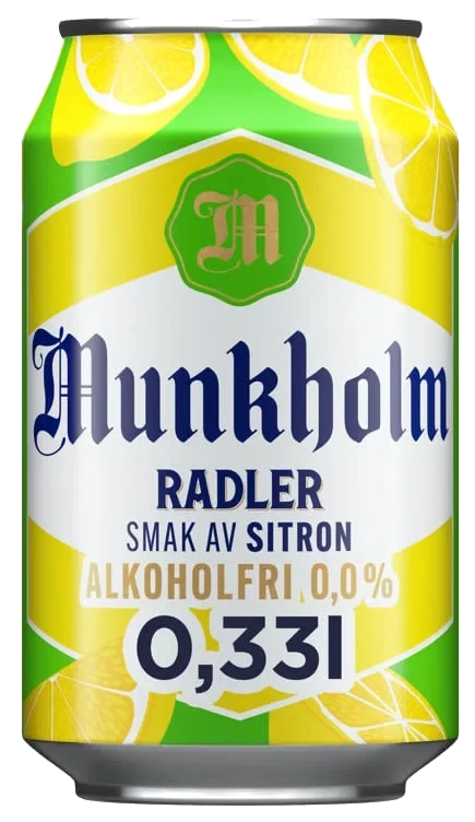 Munkholm Radler Sitron 0.33