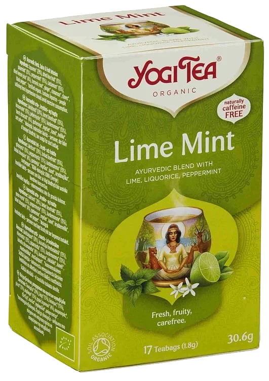 Te lime mint økol. 17pos    30,6g