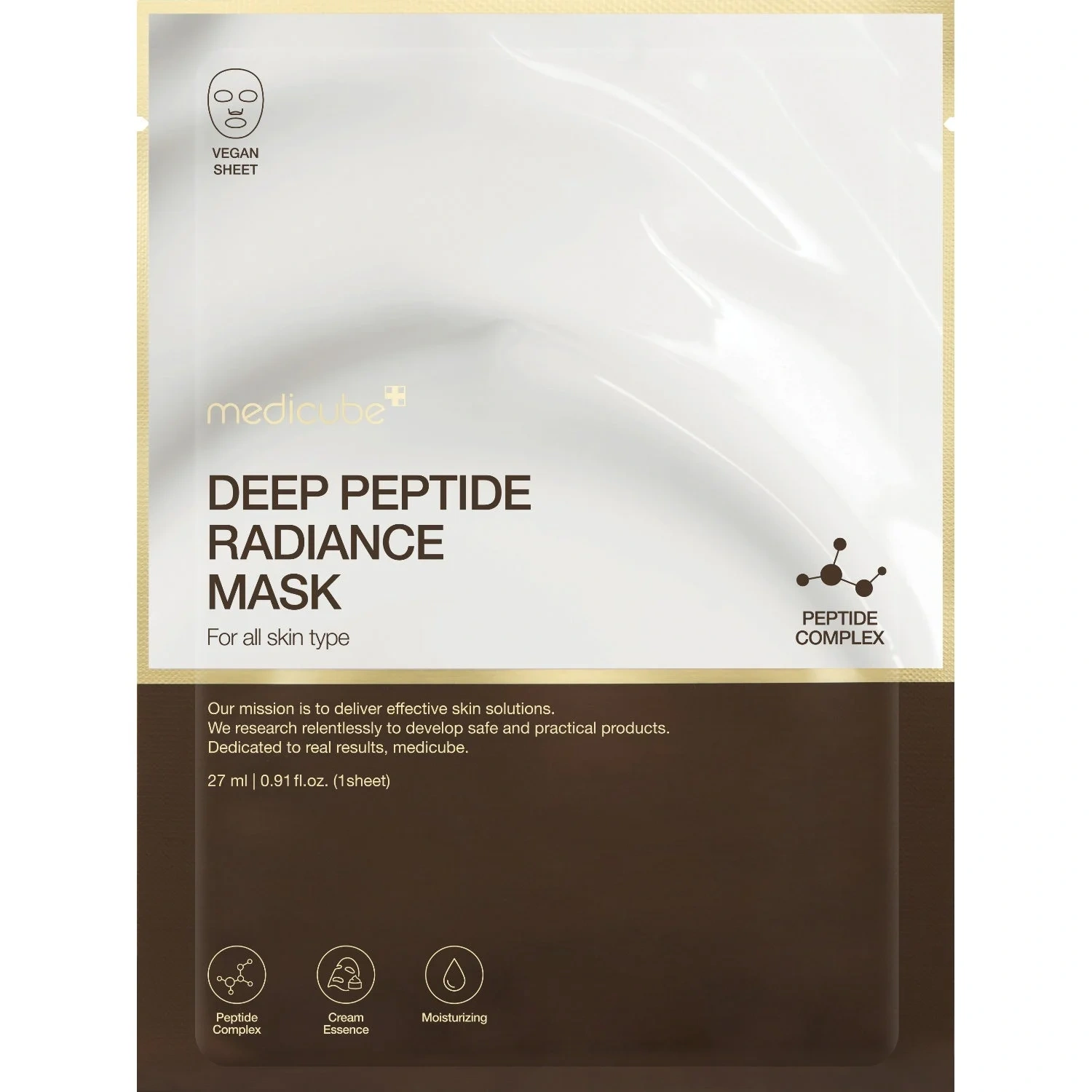 Medicube Deep Peptide Radiance Mask 1 stk