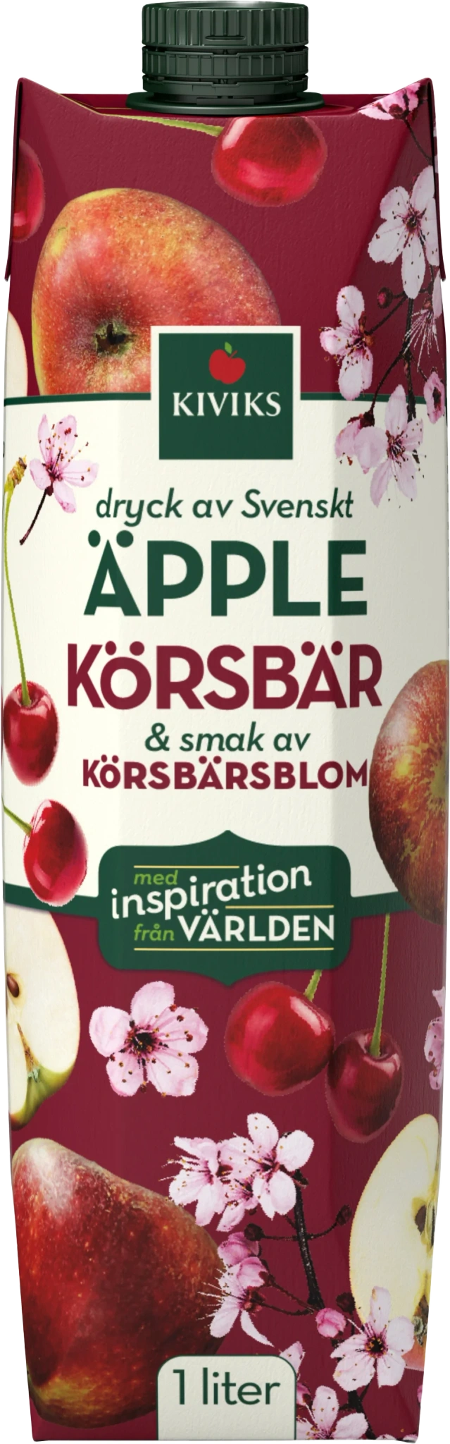 Dryck sv äpplen/körsbär