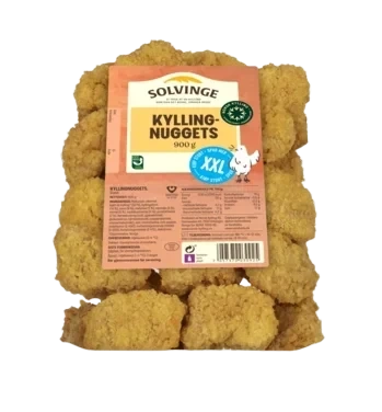 Kyllingnuggets 900g Xxl
