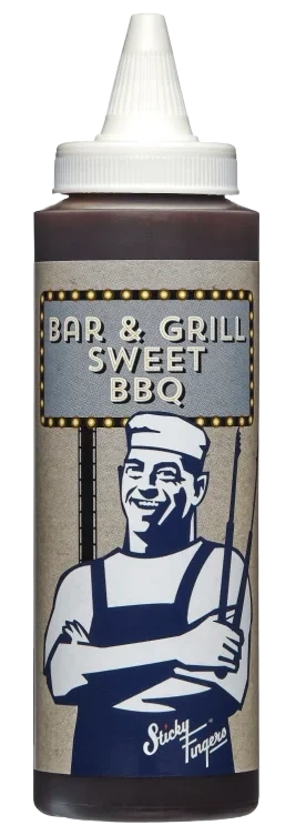 Bar&Grill Sauce 237ml Sticky Fingers