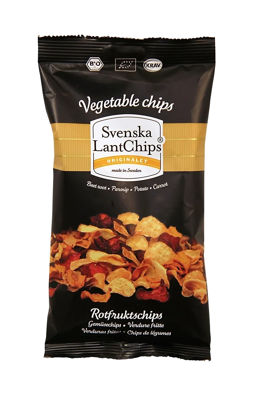 Rotfruktschips Eko