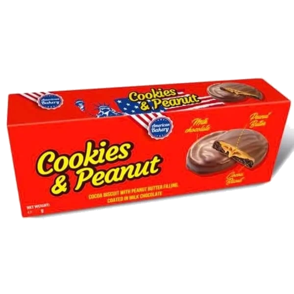 American Bakery Cookies & Peanut 96 g