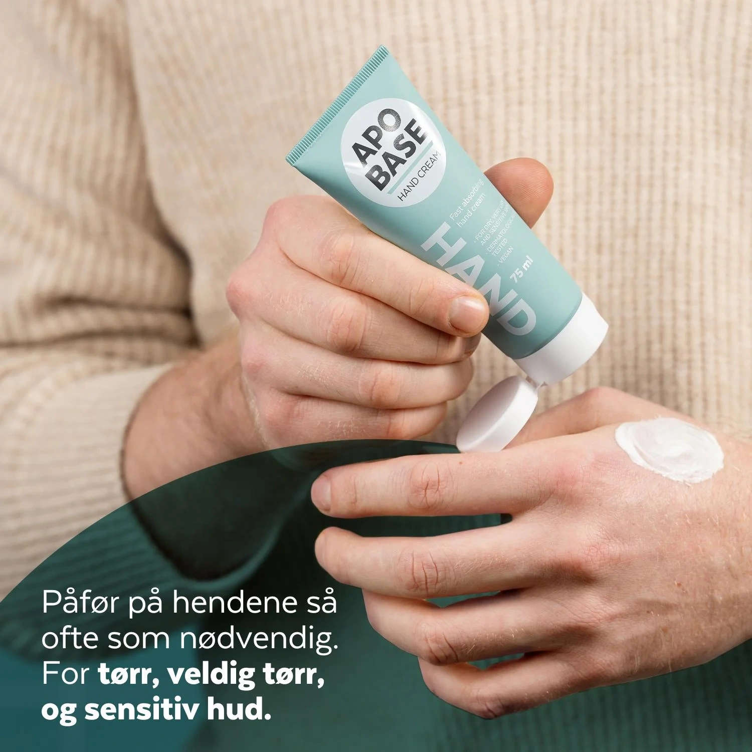 Apobase Hand Cream, 75 ml