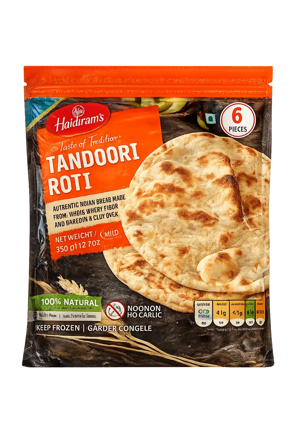 Haldiram's Tandoori Roti 360g