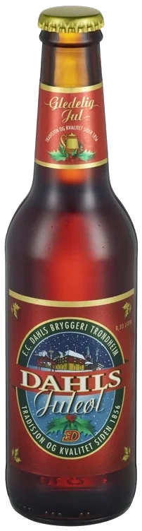 Dahls Juleøl 0,33l flaske