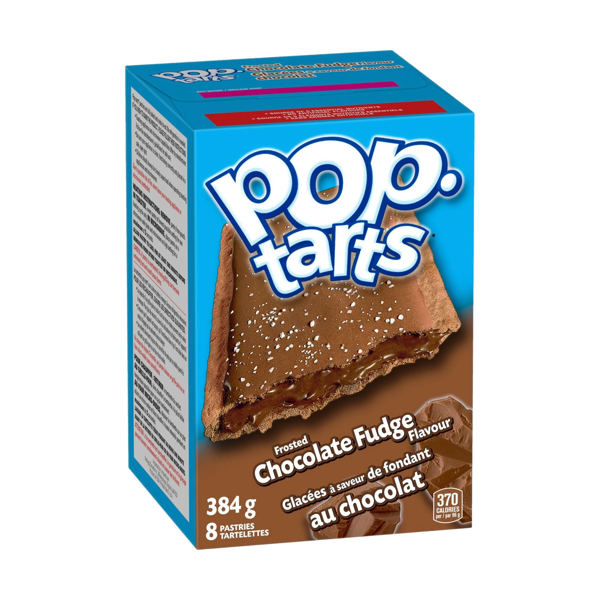 Pop-Tarts Frosted Chocolate Fudge 384 g (8 stk)