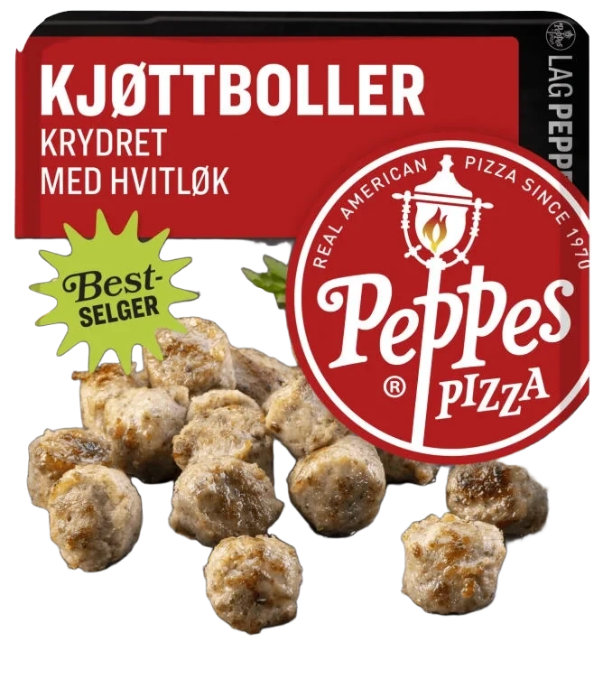 Kjøttboller 120g Peppes