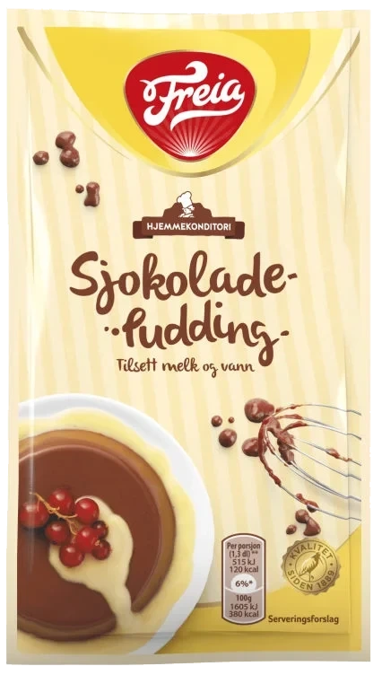Sjokoladepudding 113g Freia