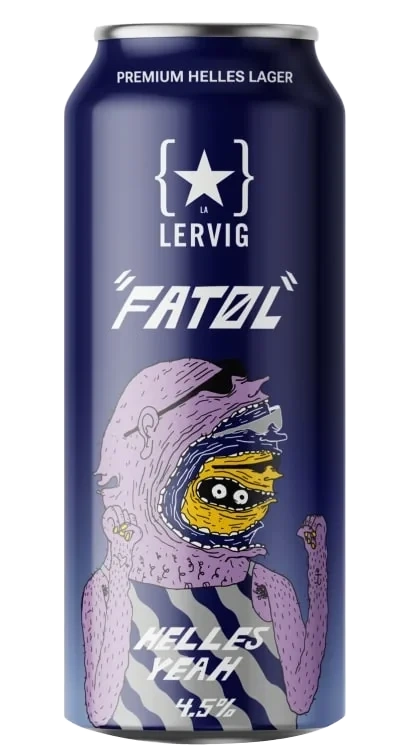 Helles Yeah Lager 0,5l boks Lervig