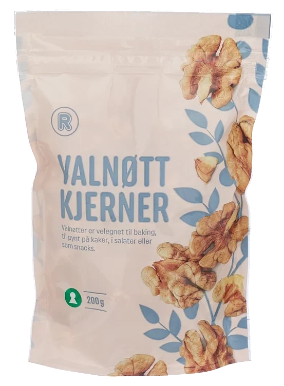 Valnøttkjerner i pose   200g