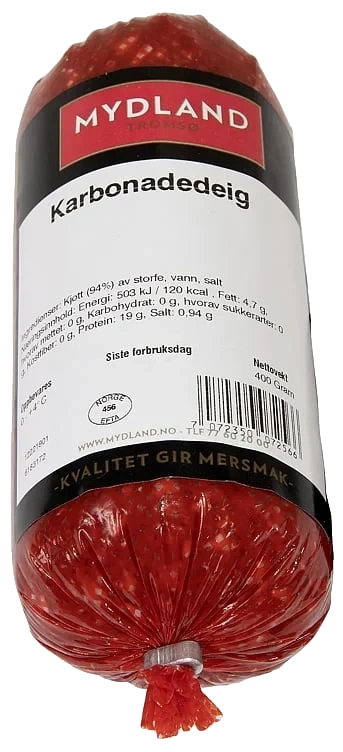 Karbonadedeig 400g Mydland