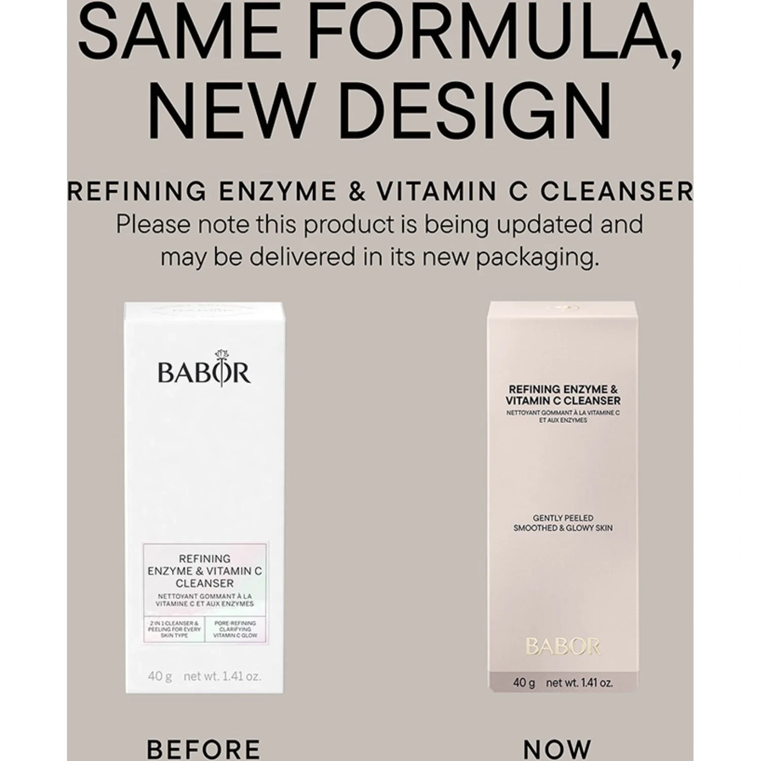BABOR Refining Enzyme & Vitamin C Cleanser, 40 g