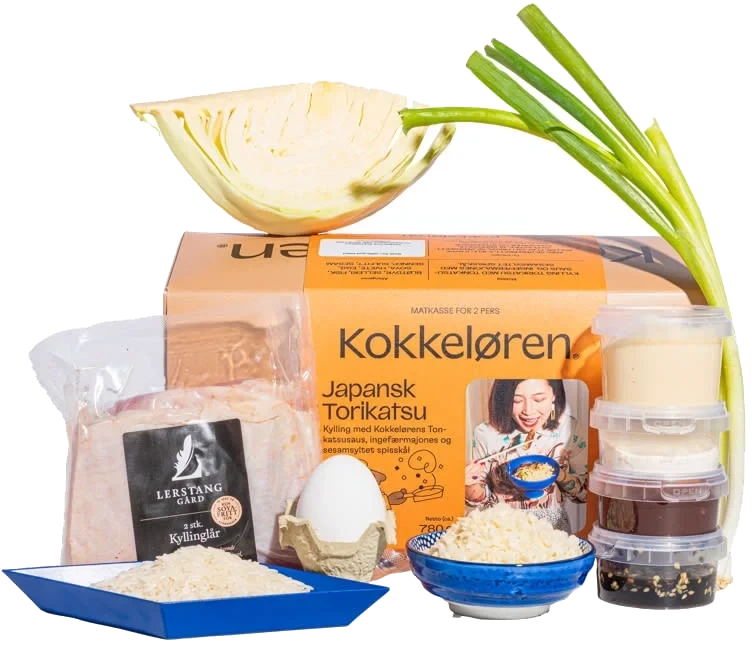Japansk Torikatsu Matkasse for 2 Kokkeløren