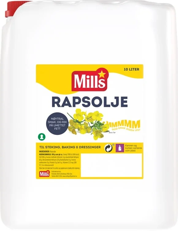 Mills Rapsolje vitago