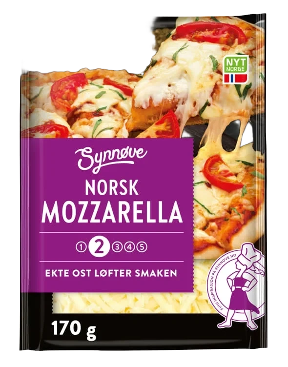 Mozzarella Revet 170g Synnøve