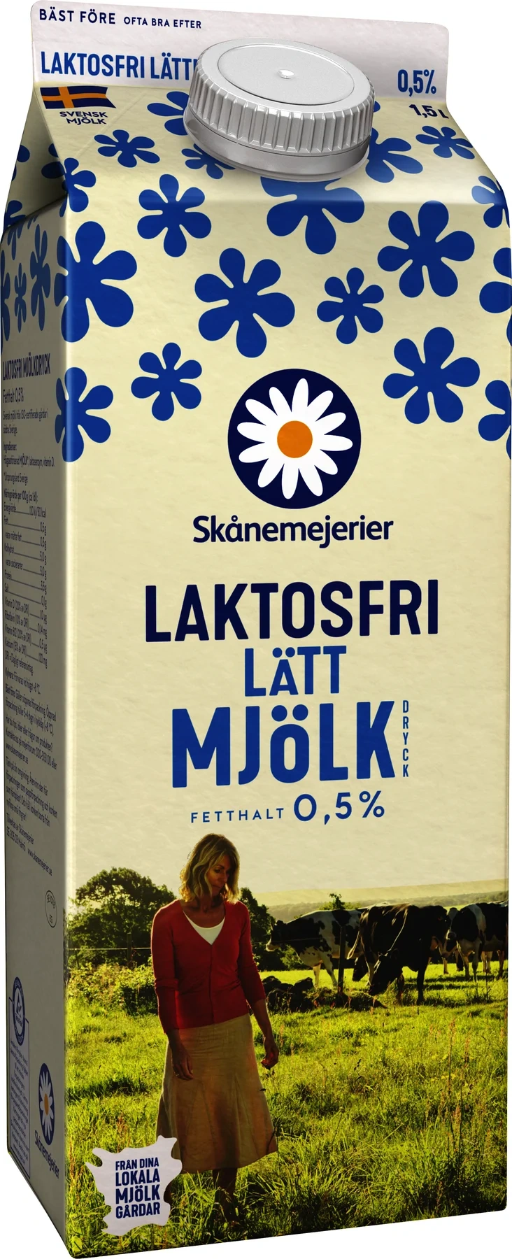 Laktfri mjölk 0,5%