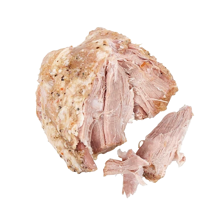 Halal pulled chicken kokt, salt& pepper  ca1,24kg   kg