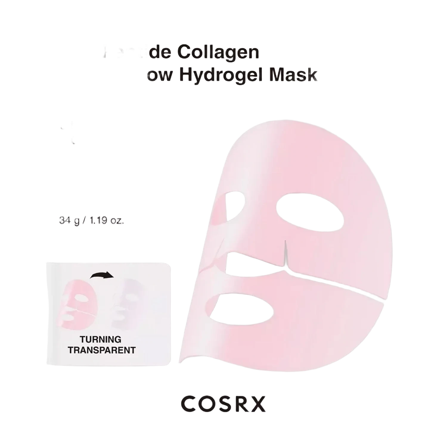 COSRX Peptide Glow Hydrogel Mask