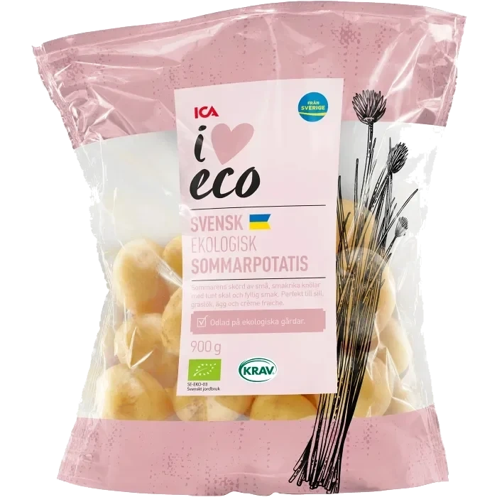 Sommarpotatis KRAV 900g ICA Klass 1