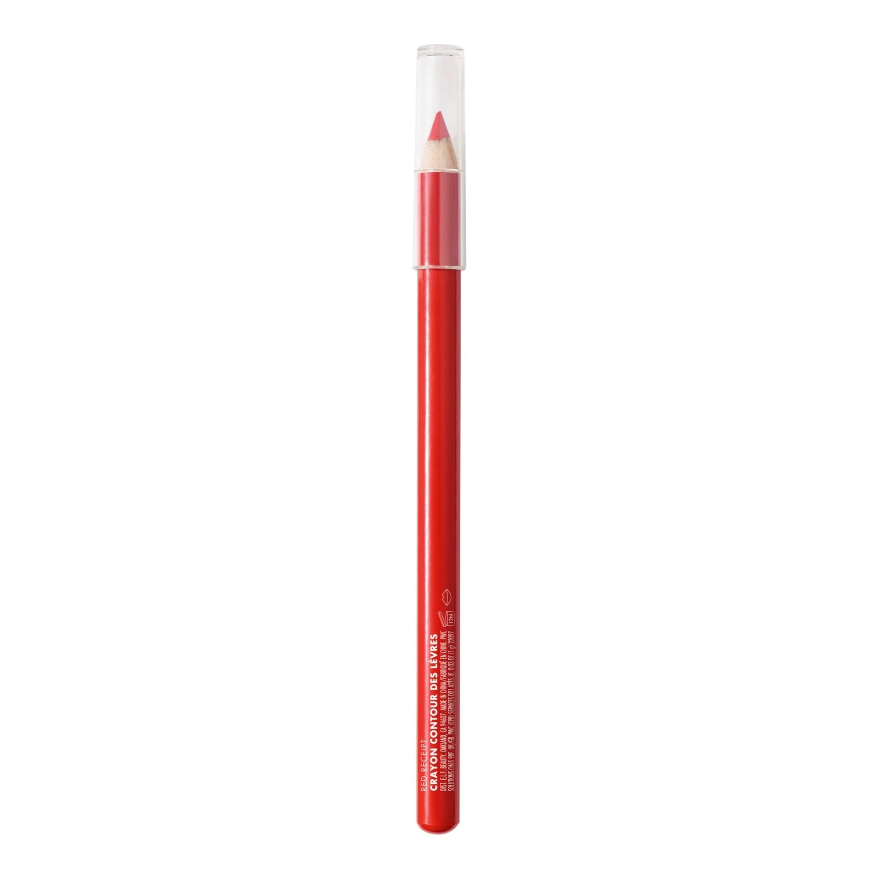 e.l.f. Cream Glide Lip Liner Red Receipt