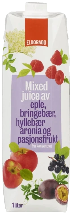 Br.Bær/Hylleblomst Juice 1l Eldorado
