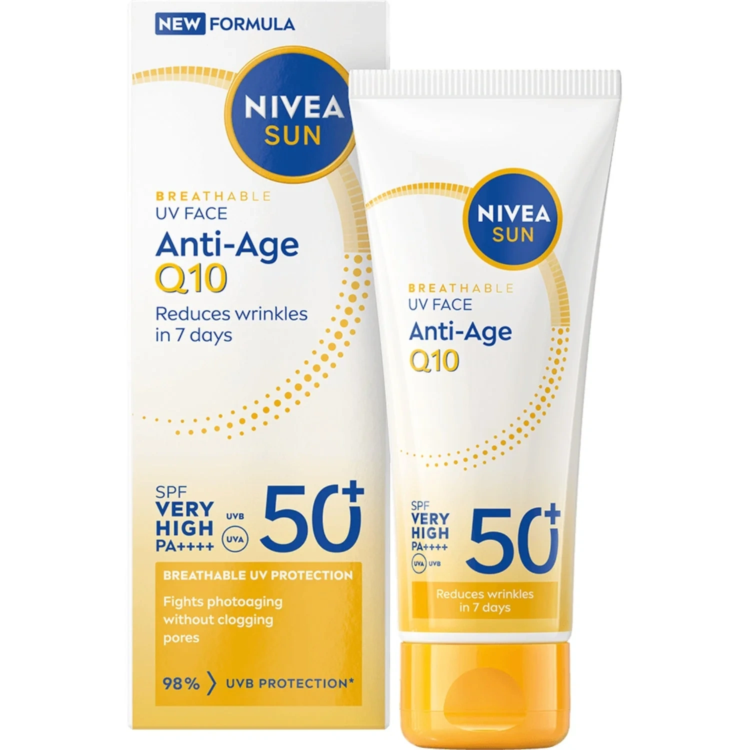 NIVEA UV Face Anti-Age Q10 Cream SPF 50+