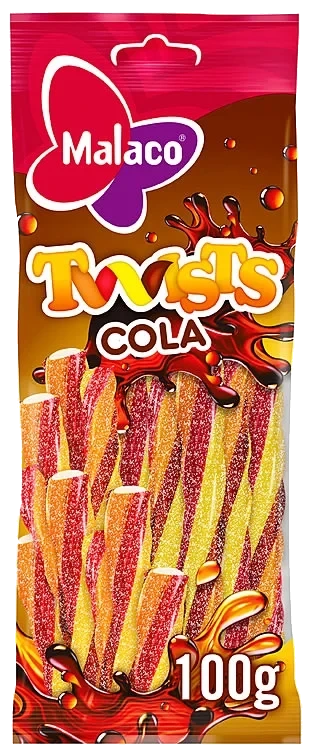 Cola Twist 100g Malaco