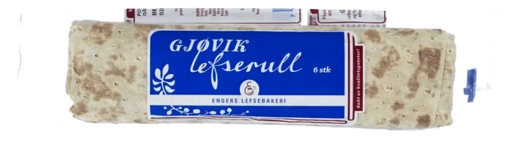 Lefserull 6stk Gjøvik