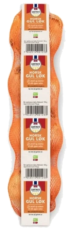 Løk Gul 4stk 700g Strømpe
