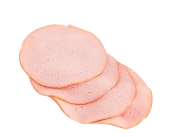 Medwurst kokt skivad