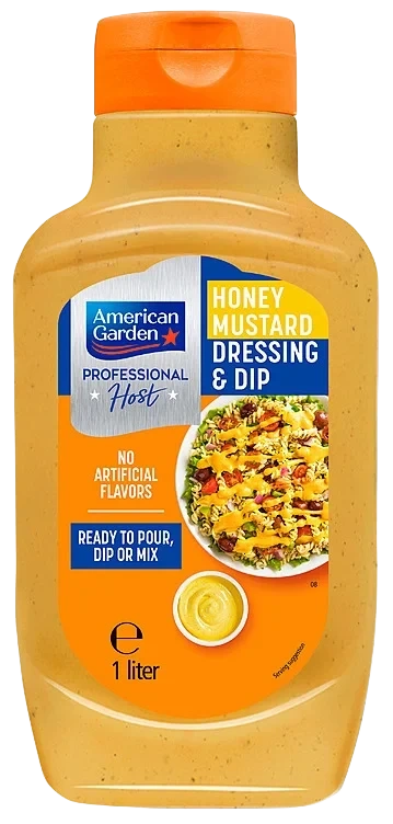 American Garden Honey Mustard Dressing 1l