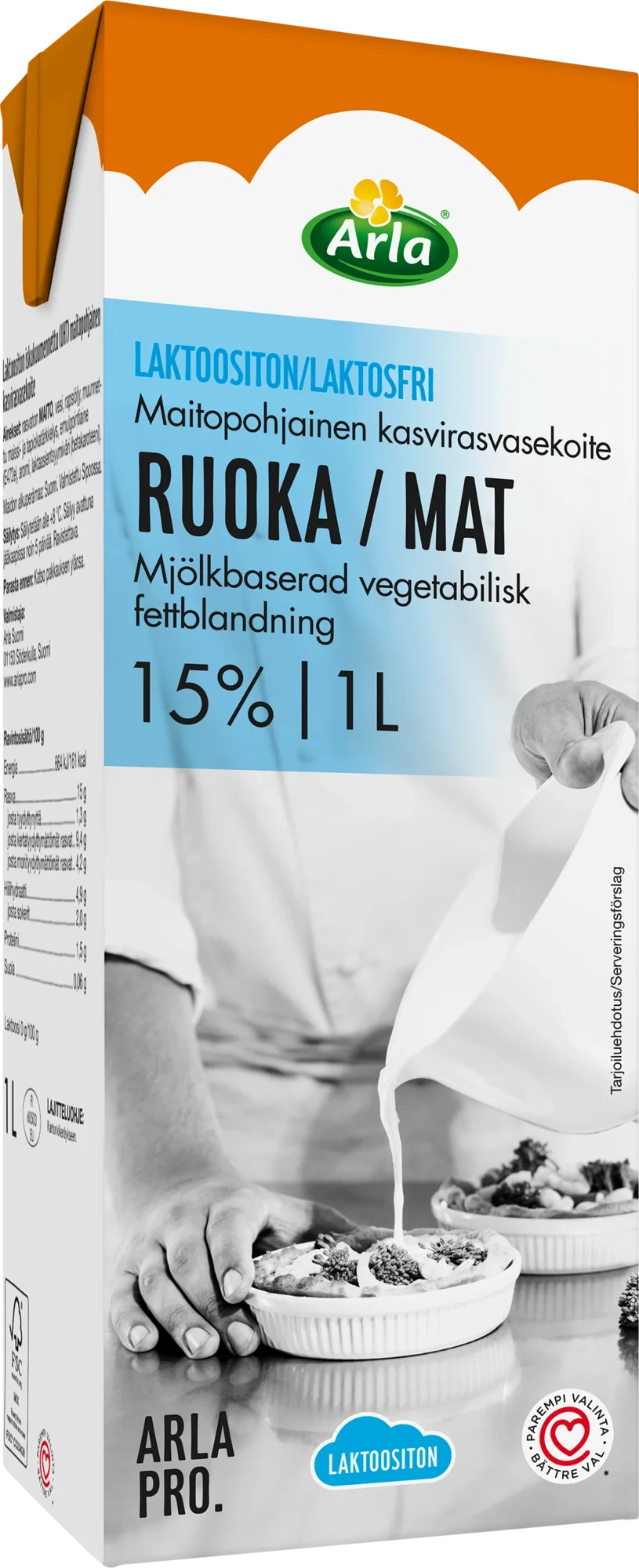 Mat 15% Laktosfri UHT