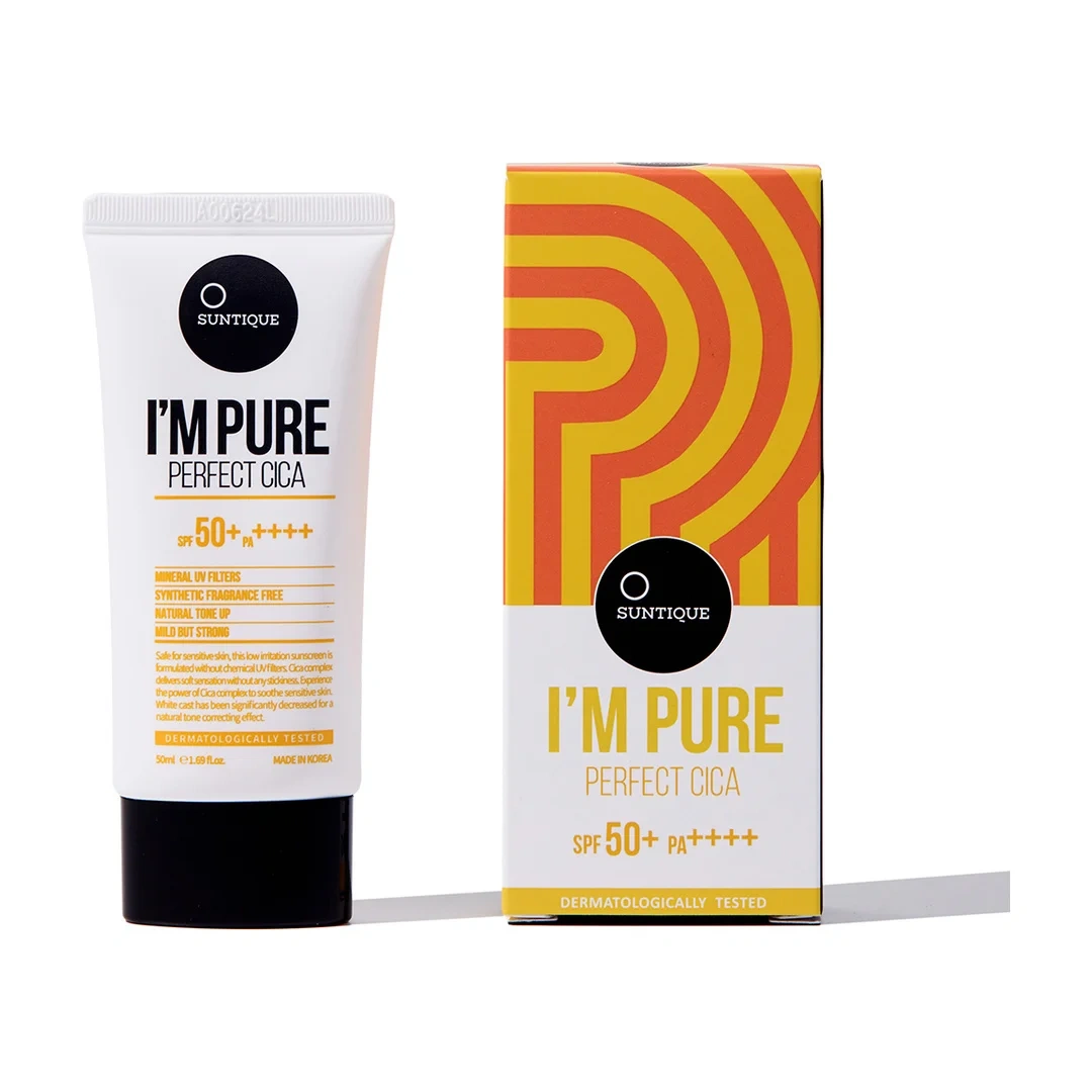 Suntique I’m Pure Perfect Cica SPF50+ PA++++, 50 ml
