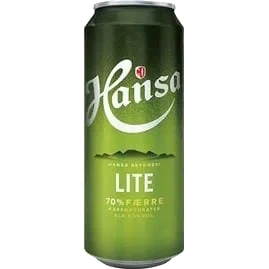 Hansa Pilsner Lite 4,2% 24x50cl